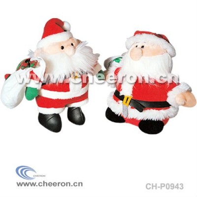 Plush Christmas Toy, Stuffed Santa Claus